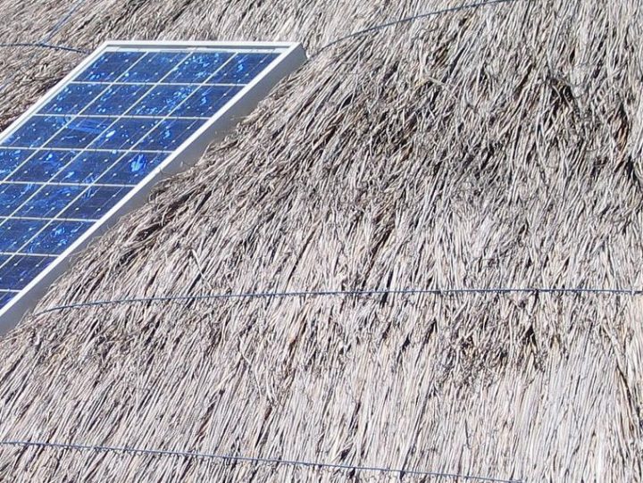 Nachhaltig Bauen - Solarpanel